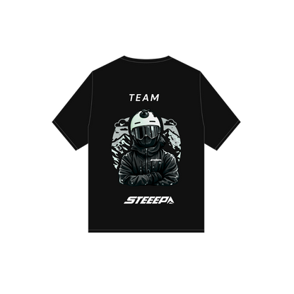Tee shirt team STEEEP édition signature back